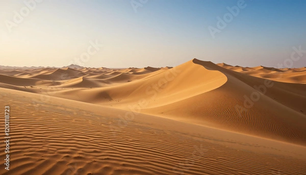 Obraz desert sand dunes