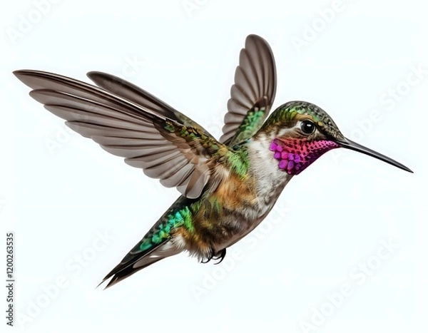 Obraz Hummingbird in Flight: A Vivid, Artistic Depiction