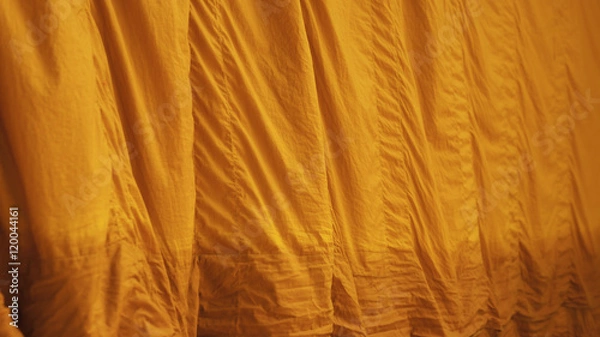 Fototapeta Yellow robe (of a Buddhist monk or novice); any of the three garments of the monk.
The upper inner robe.
Sarong, Sanghati, Antarvāsa