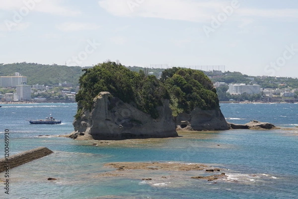 Fototapeta 円月島