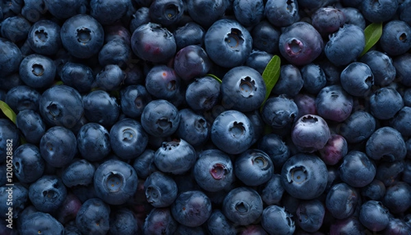 Obraz blueberries background