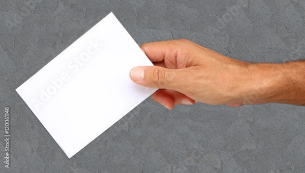 Obraz Bulletin de vote