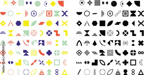 Fototapeta Retro Elements Set