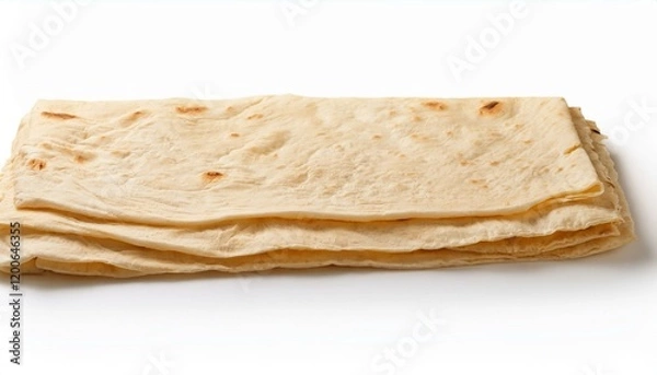 Obraz Stack of flatbreads, ready to use.