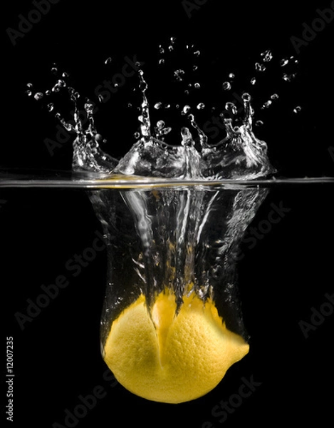 Obraz Lemon in water