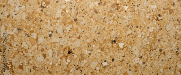 Obraz A textured surface featuring a blend of beige and brown particles.