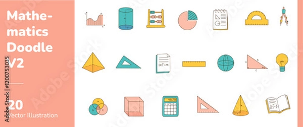 Obraz Mathematic Doodle 2