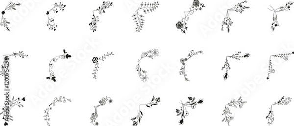 Fototapeta Vintage Corner Set