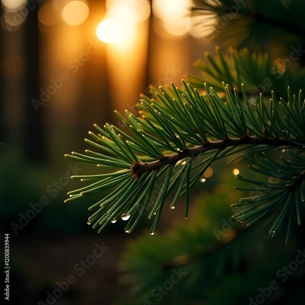 Obraz christmas tree branches