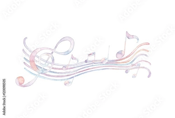 Obraz 音符、踊る4種