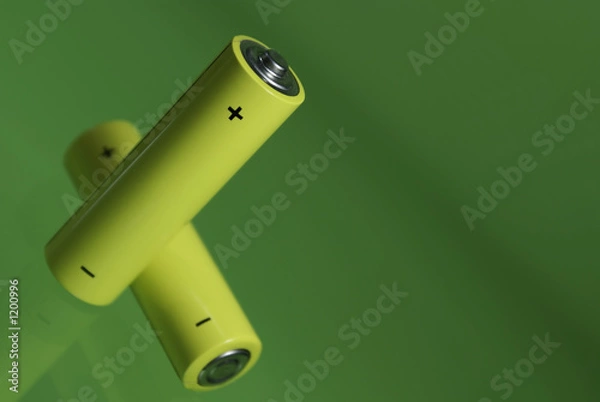 Fototapeta batterien