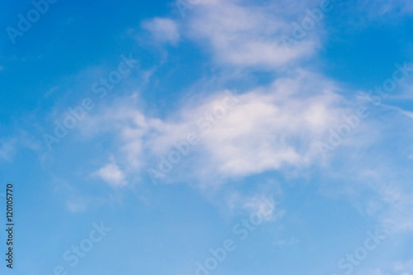Fototapeta blue sky with clouds background