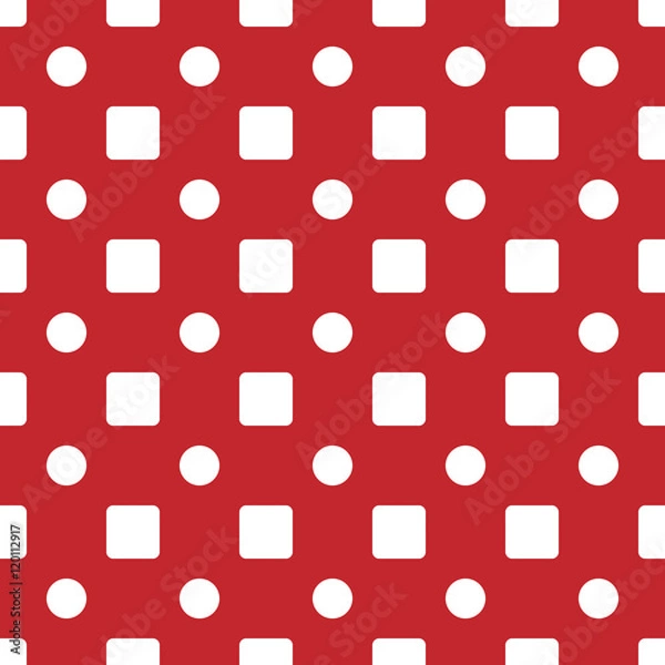 Fototapeta geometric simple seamless pattern. Fashion graphic. Background design. Modern stylish abstract texture. Template for prints, textile, wrapping and decoration, wallpaper. Vector illustration.