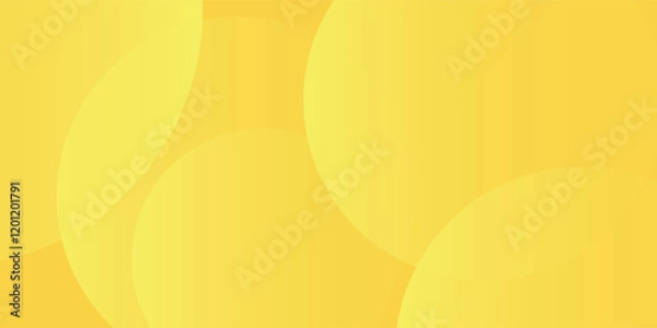 Fototapeta Fluid yellow gradient shapes composition. for presentation design.