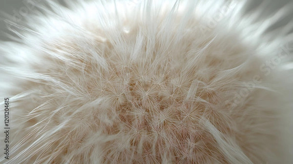 Fototapeta Closeup Of 3d Fluffy Textured Ball


