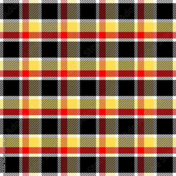 Fototapeta plaid pattern.Checkered fabric texture