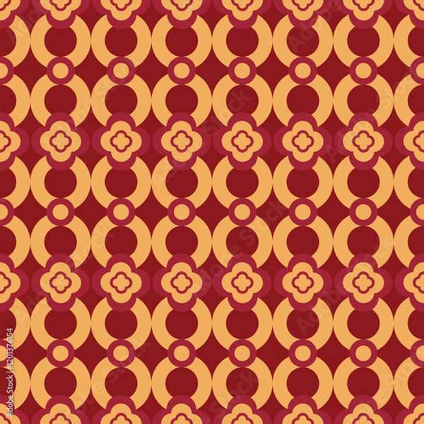 Obraz Geometric abstract seamless pattern design for background, wallpaper, textile design, fabric, blanket, card, wrapping paper , batik, carpet, notebook, diary cover, greetings card, and etc.	

