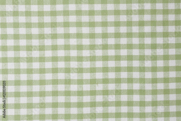 Obraz チェックの布