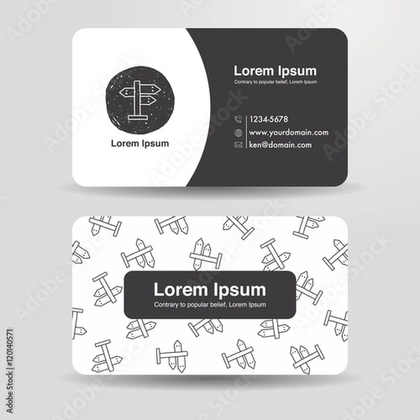 Obraz doodle direction