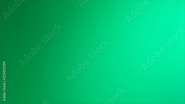 Fototapeta green jade gradient background. generative AI