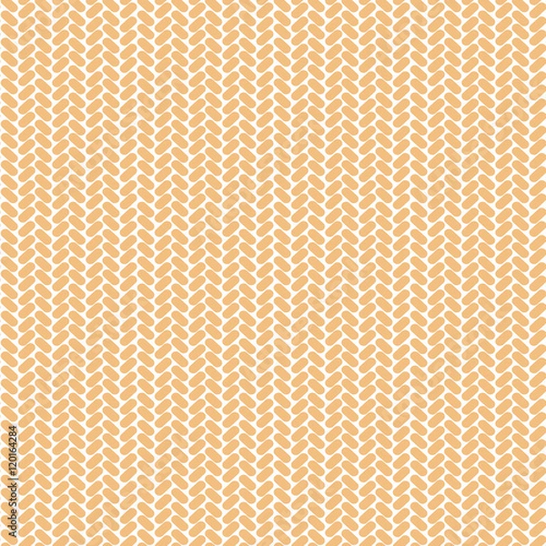 Fototapeta  Stitch seamless pattern. Knitted texture background for winter design.