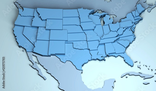 Fototapeta USA 3D