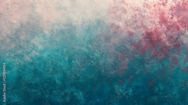 Fototapeta Abstract Teal and Pink Textured Background