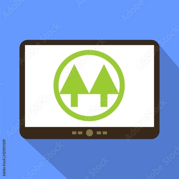 Obraz Cooperative Tablet Icon