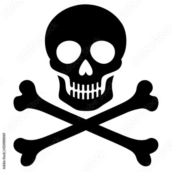 Obraz skull with crossbones