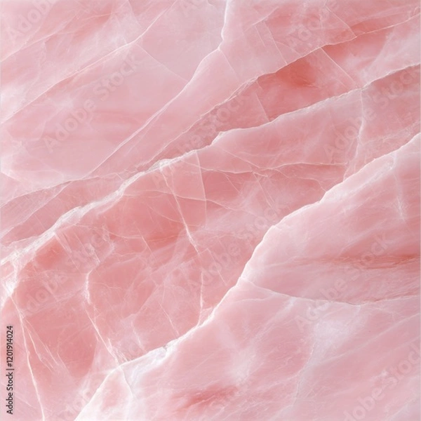 Fototapeta Elegant pink marble texture for design projects.
