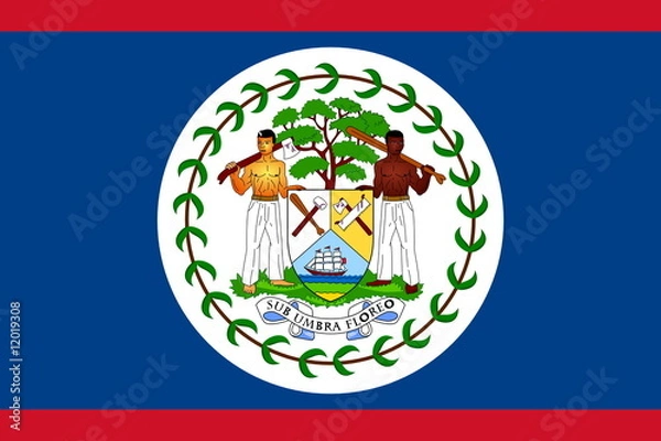 Obraz Flagge Belize