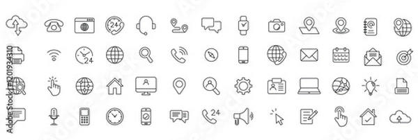 Obraz  Vector Icons designs