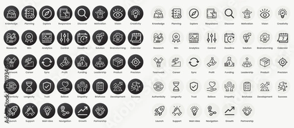 Fototapeta  Vector Icons designs