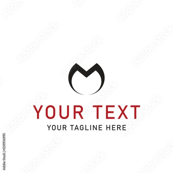 Obraz Modern Letter M Logo Design