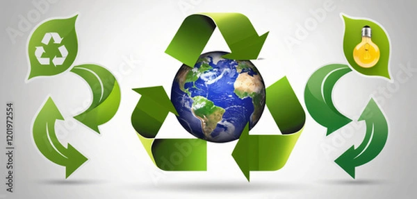 Obraz ECOLOGY ICON SET