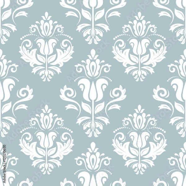 Obraz Seamless Damask Vector Background