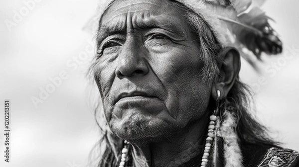 Obraz Native American Man