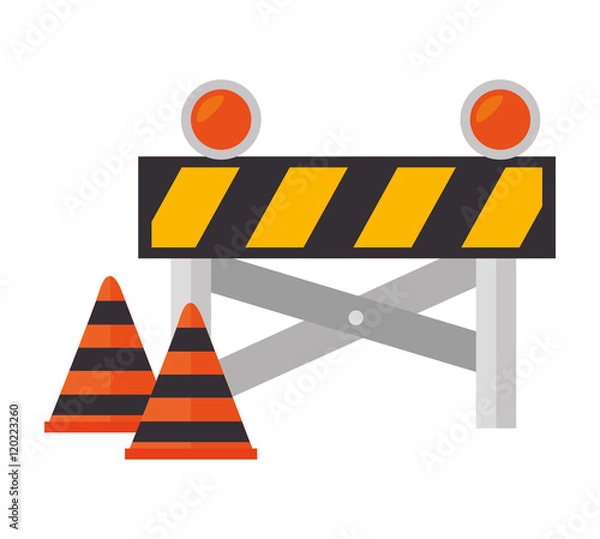 Fototapeta icon construction design vector illustration eps 10