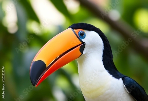 Fototapeta toucan on a branch