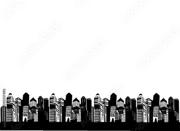 Obraz Buildings Sketch