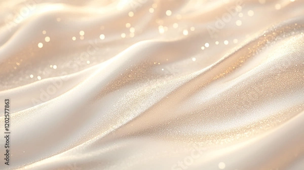 Fototapeta ゴールドの流れるテクスチャ