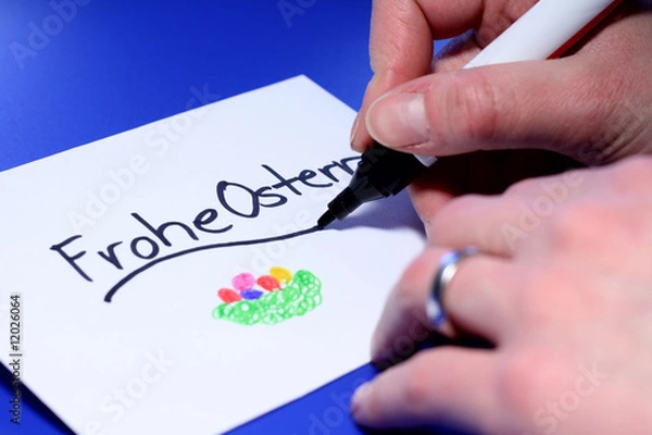 Obraz Grüße zu Ostern