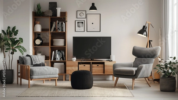 Obraz modern living room