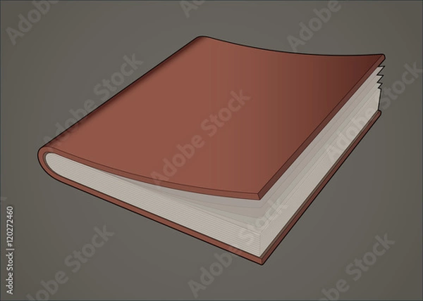 Fototapeta Book notebook illustration