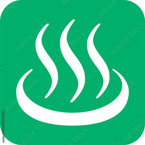 Fototapeta 温泉マーク