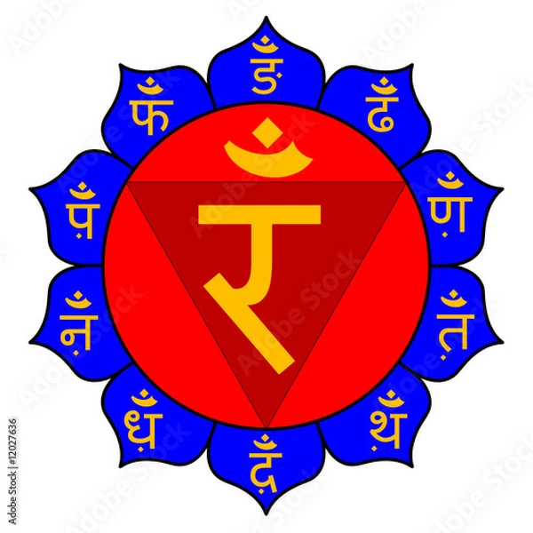 Obraz Manipur chakra three 001