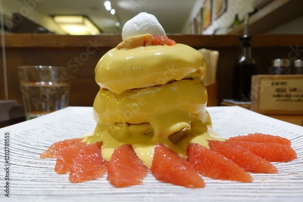 Fototapeta 2段パンケーキ