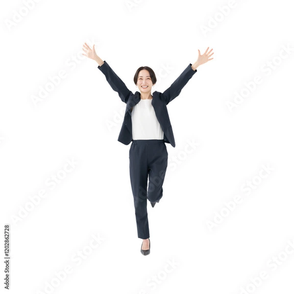 Fototapeta ビジネス女性・全身