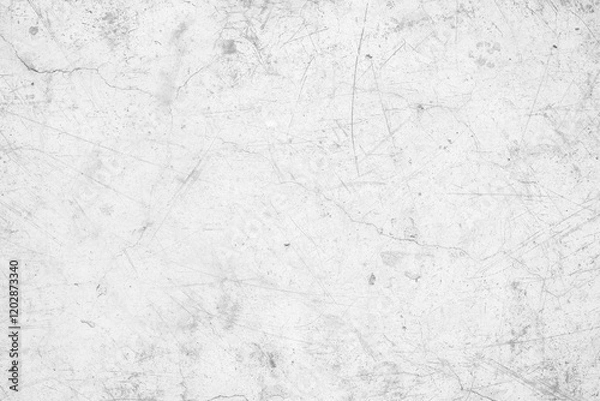 Fototapeta Abstract grungy white concrete seamless background. Stone texture for painting on ceramic tile wallpaper. Cement grunge backdrop for design art work and pattern.