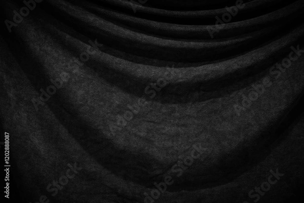 Obraz Abstract microfiber cleaning cloth for background. (free space for text)